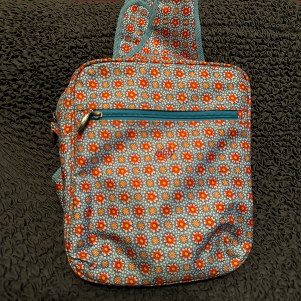 RARE & VINTAGE OILILY PATTERN CROSS BODY BAG - UNWORN - Picture 3 of 10
